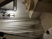 テントのトイレはドアなしです