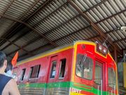 電車市場@電車到着！！