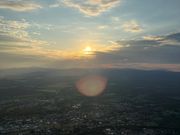 気球から見た風景