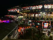 テラスから充分見えました