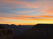 グランドキャニオンで見た朝日