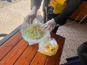 ローティーサイマイ、出来立てを頂いました！美味しかった！