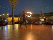 迫力満点のファイヤーショー