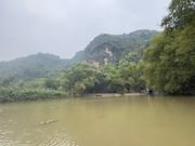 お母さんのボートで移動