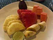 フルーツも色々と食べられて幸せでした。