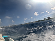 海の中を激走できます