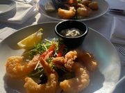 キングプラウンのフライ　めちゃくちゃ大振り