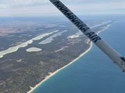 セスナからの風景