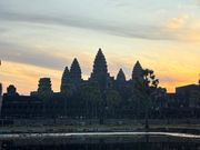 アンコールワット　元旦の初日の出