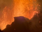 望遠鏡越しにiPhoneで撮影