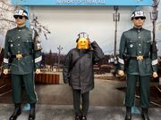 第三地下トンネル施設内にある自由に撮れるスポット