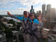 父娘の新年ブリッジクライムチャレンジ！