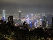 ビクトリアピークからの夜景