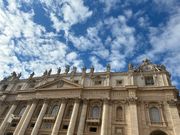 25年に1度開く聖なる扉をくぐる前