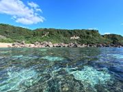 パンプキン鍾乳洞の海