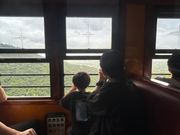 鉄道の中から
