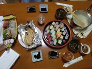 中通島での夕食