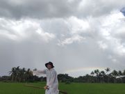 バギーの途中で写真撮ってもらいました！