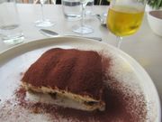 ティラミスとデザートワイン