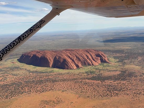 V SP ウルル エルル 各4枚 セスナ遊覧飛行 世界遺産ウルルの絶景を上空から＜英語