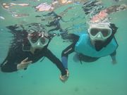 泳げない旦那さんは浮き輪を追加