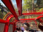 トロッコは流石の世界最高斜度。転げないよう注意しましょう。