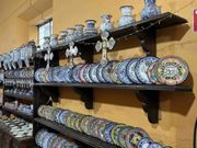 プエプラの名産の陶器屋さんへ