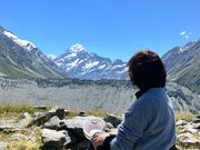 ケアポイント展望台にて