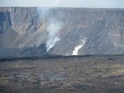 キュラウエアの噴気