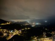 九份から見た海　