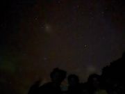 星空とシルエット