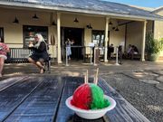 ハレイワでマツモトの🍧かき氷