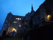 夜のモンサンミッシェル