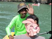 すごくフレンドリーでハネムーンサプライズしてくださった素敵なボートスタッフさん！