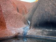 ウルルの水溜まり