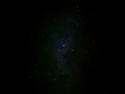 天の川と南十字星