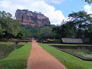 シーギリヤロック正面