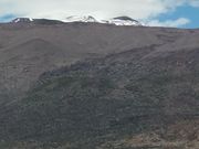 マウナケア山頂の雪