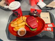 アイアンマンの和牛バーガー