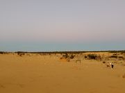 サンセット後のピナクルズ