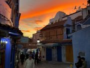 シャウエン　夕日