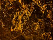 溶岩チューブの壁