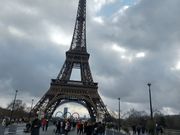 オリンピック後のエッフェル塔