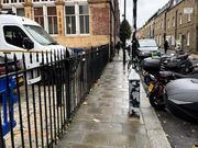 メリルボーン駅横のロケ地　ボストン・プレイス