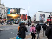 ツアーの終点　ピカデリーサーカス