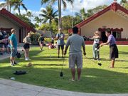 ポイボール遊び（アオテアロアの村）