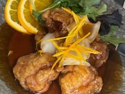 さっぱりオレンジチキン