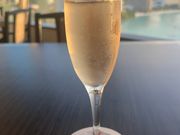 シャンパンで乾杯