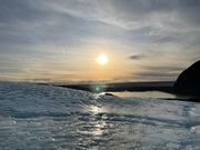 氷河ハイキング