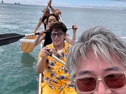 服を着たまま濡れずにサーフィン